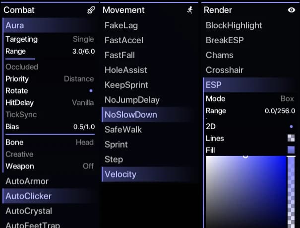 Celestia GUI Interface